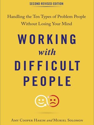 cover image of Working with Difficult People, Second Revised Edition